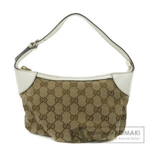 Gucci GG Canvas Princy Shoulder Bag Beige Brown